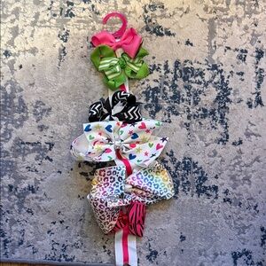 Vibrant Bow Hair Clip Collection for Kids